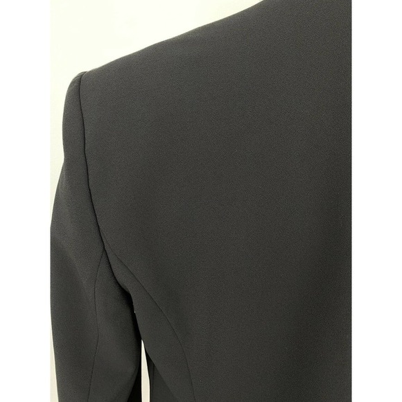 Basler Venice Black Pointed Hem Short Blazer Jacket Womens Size 38 US 8 Career - Picture 5 of 12